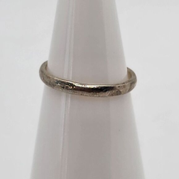 Sterling Silver Plain Band Ring (2) - Picture 1 of 5